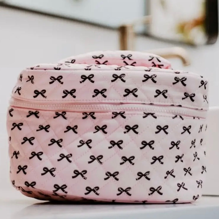 Mini Coquette Bows Cosmetic Bag - The Swanky Shack