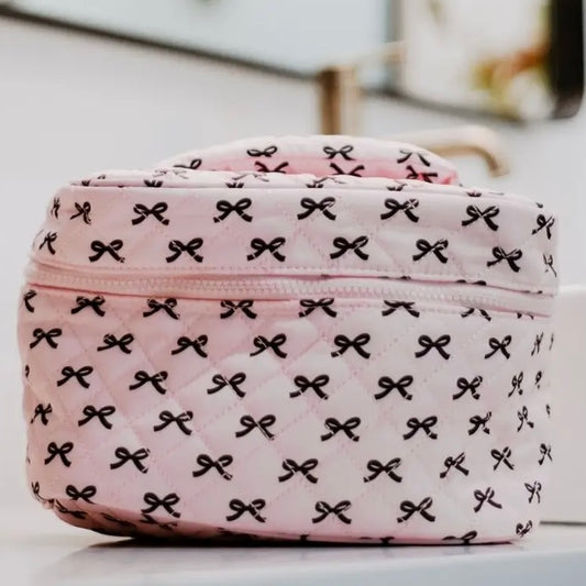 Mini Coquette Bows Cosmetic Bag - The Swanky Shack