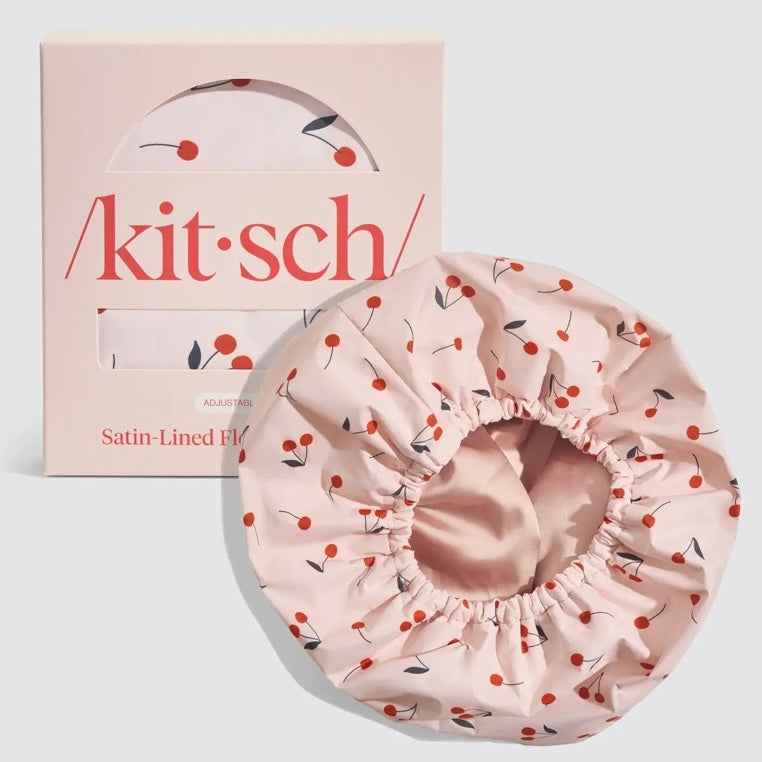 Cherry Print Shower Cap - The Swanky Shack