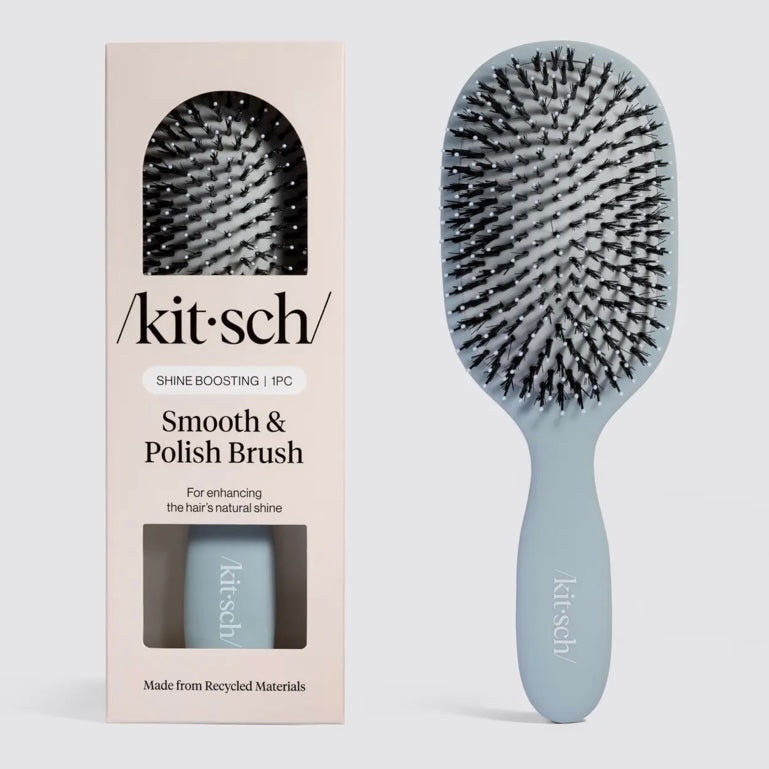 Haze Blue Smooth & Polish Brush - The Swanky Shack