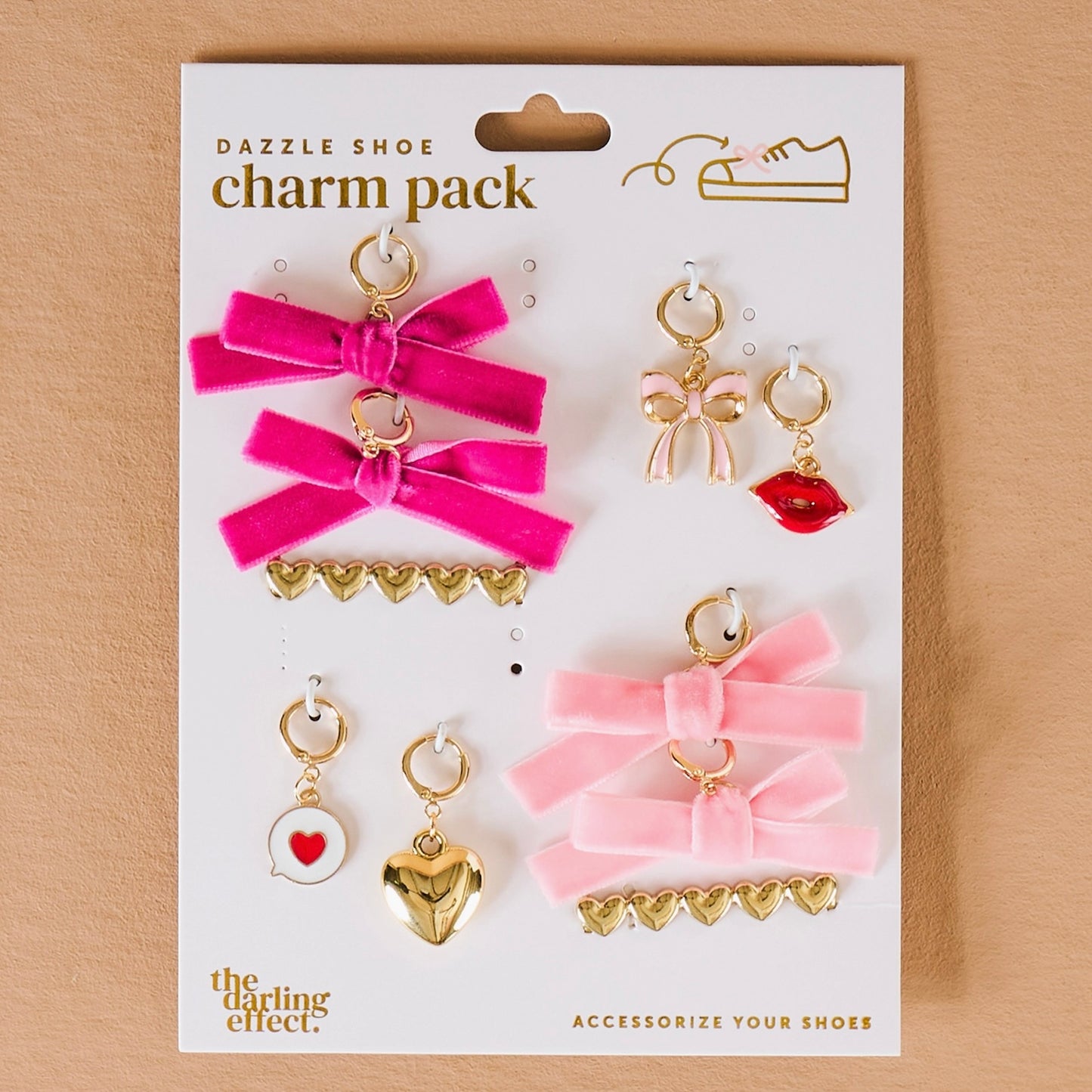 Velvet Crush Shoe Charm Pack - The Swanky Shack
