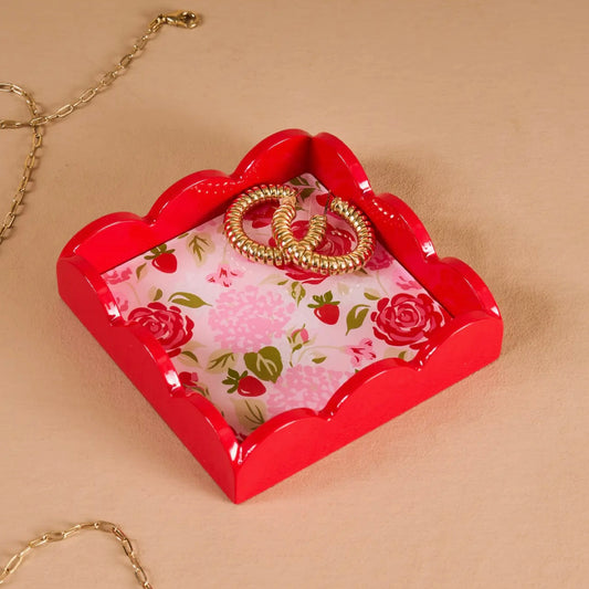 Rose Garden Trinket Tray