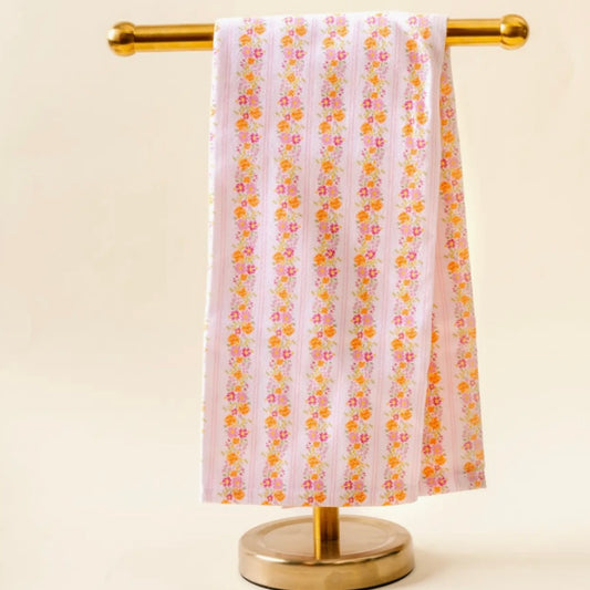 Petal Pink Tea Towel - The Swanky Shack