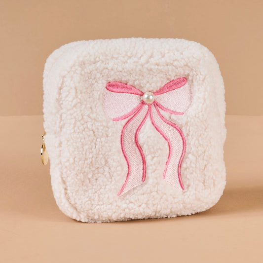Lovely Bow Teddy Pouch - The Swanky Shack