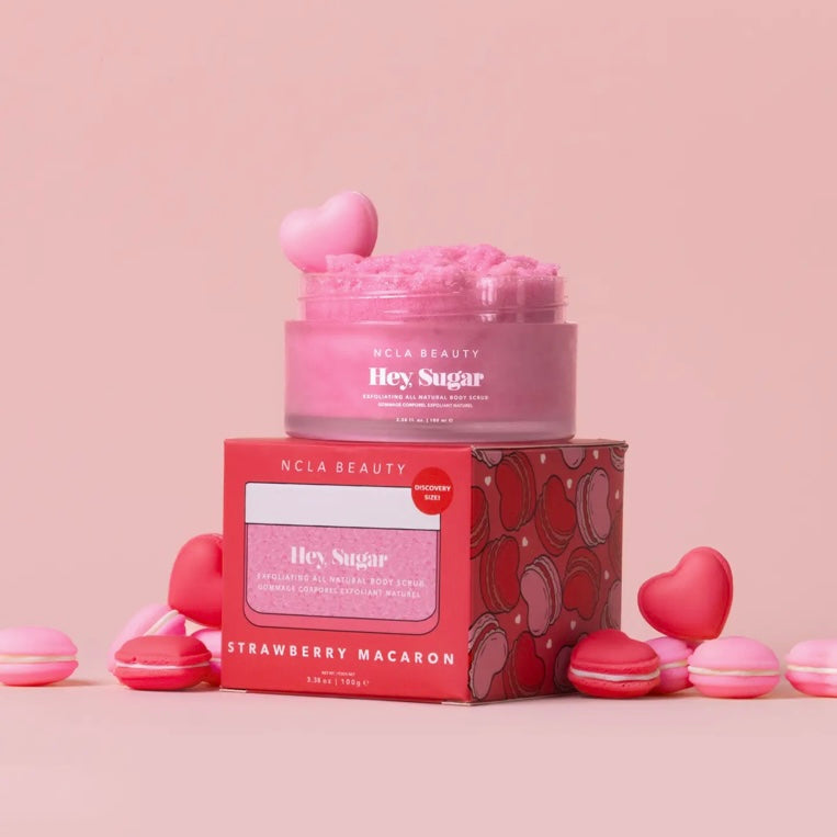 Strawberry Macaron Body Scrub - The Swanky Shack