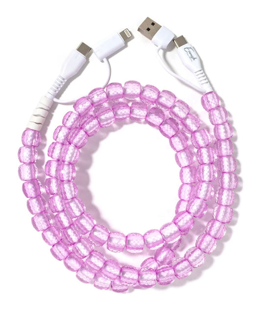 Grape Fizz 3ft Phone Charger - The Swanky Shack