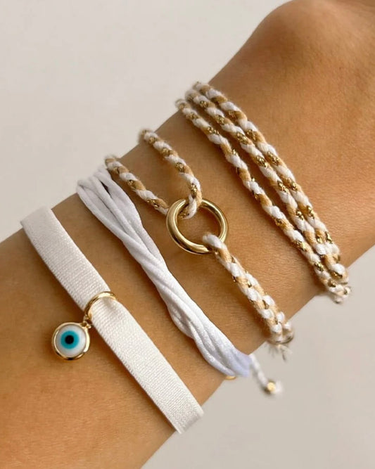 Honey Friendship Ring Bracelet