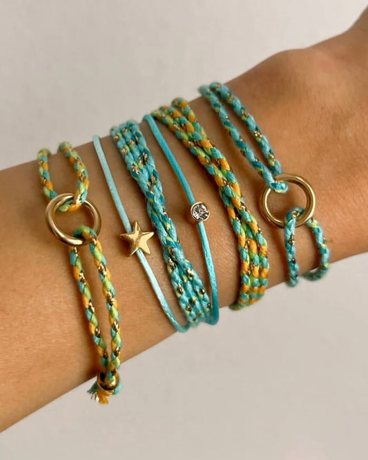 Sky Friendship Ring Bracelet - The Swanky Shack