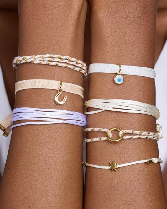 Honey Friendship Cord Bracelet - The Swanky Shack