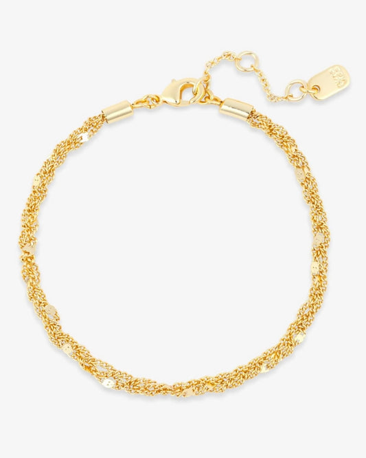 Twisted Rope Chain Bracelet