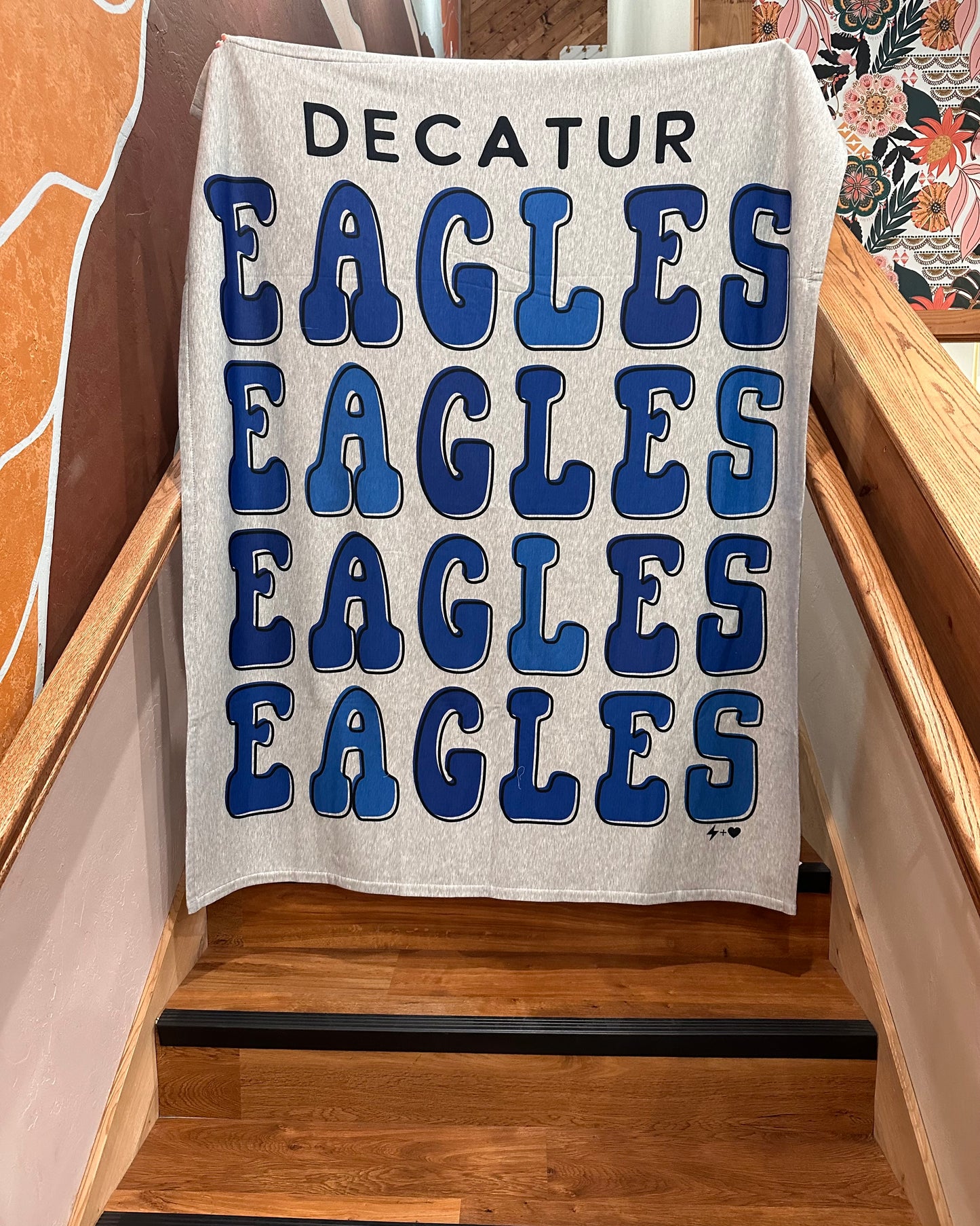 Decatur Eagles Blanket