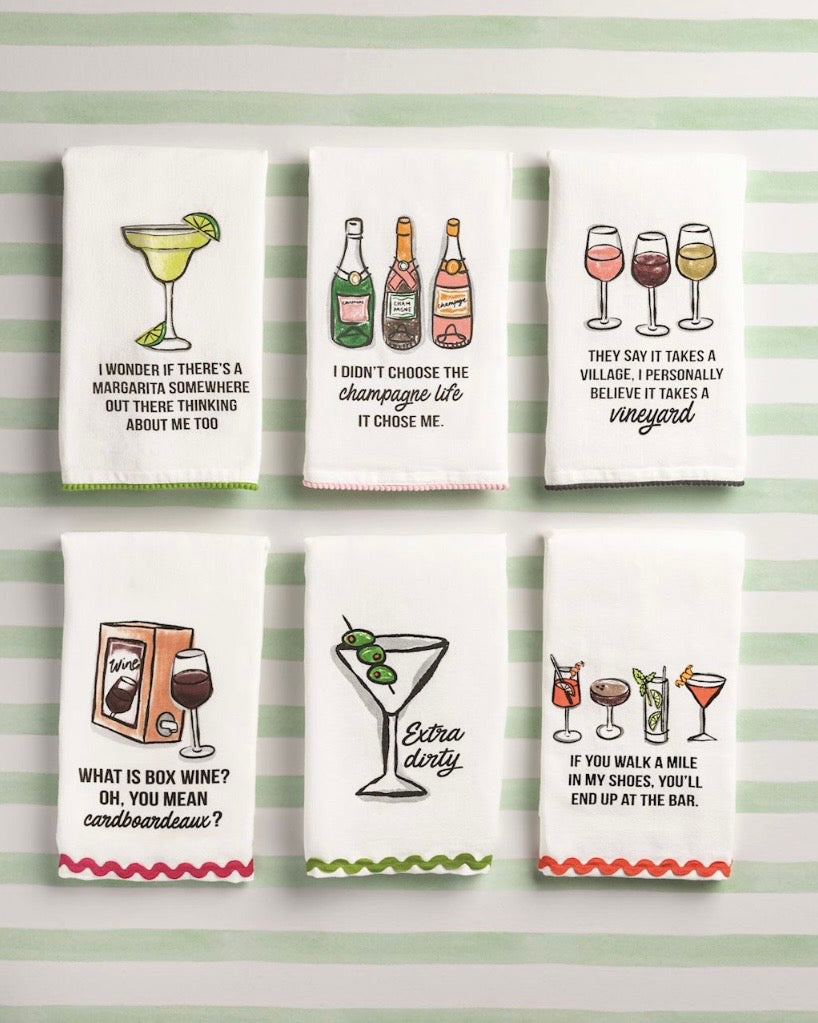 Bar Trim Towels - The Swanky Shack
