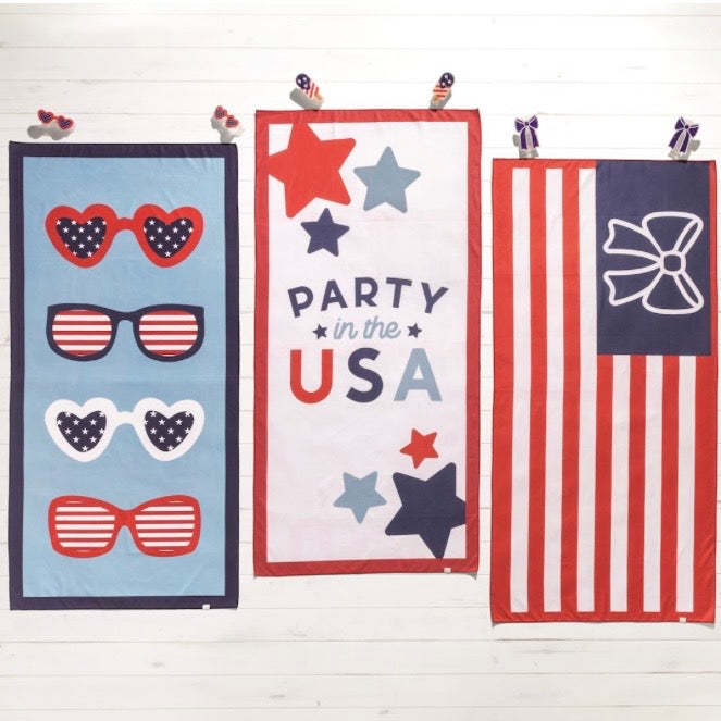 Americana Quick Dry Towel Set - The Swanky Shack