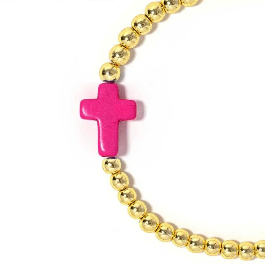 Pink Cross Single - The Swanky Shack
