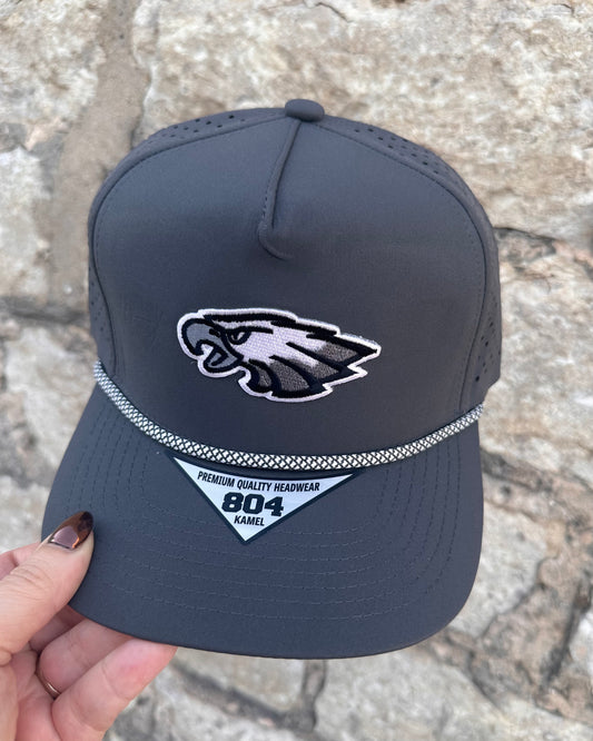 Men’s Dark Grey Eagle Hat