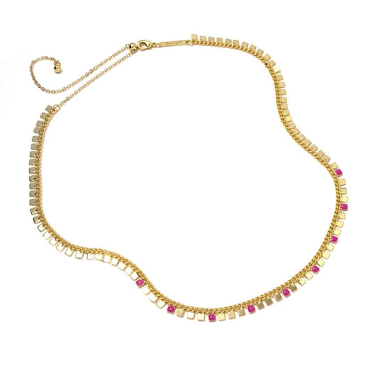 Cooper Pink Necklace - The Swanky Shack