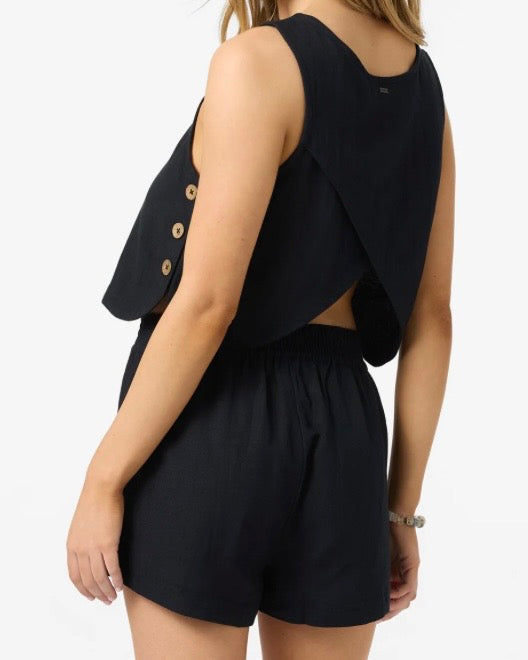 Sanders Black Tank - The Swanky Shack