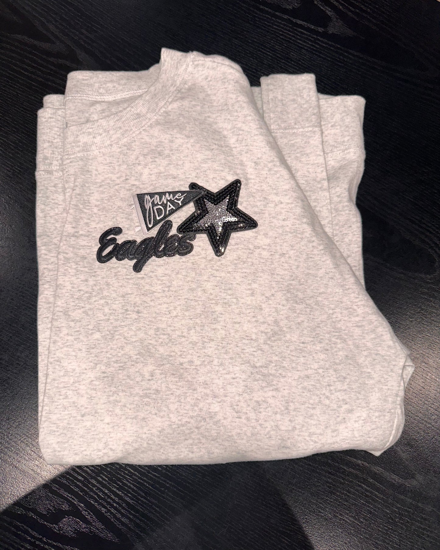 Black Star Custom Sweatshirt