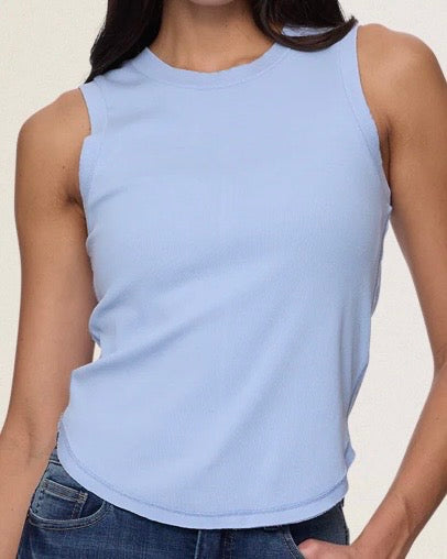 Joliet Blue Tank - The Swanky Shack