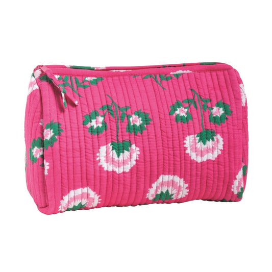Peony Pink Cosmetic Case - The Swanky Shack