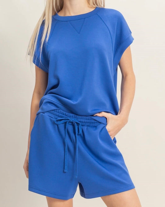 Cobalt Short Set - The Swanky Shack