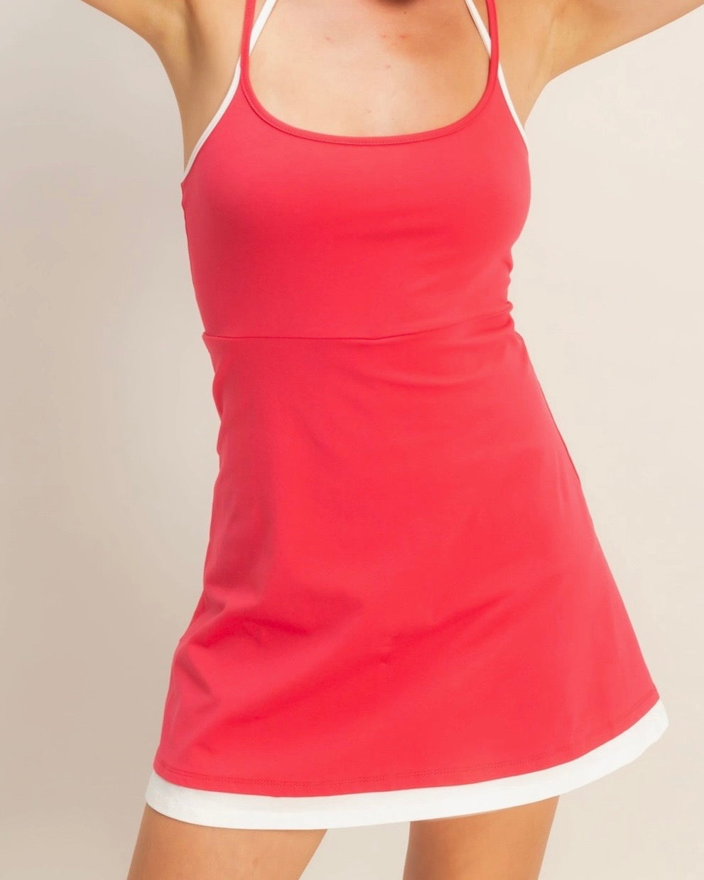 Tomato Athletic Dress - The Swanky Shack