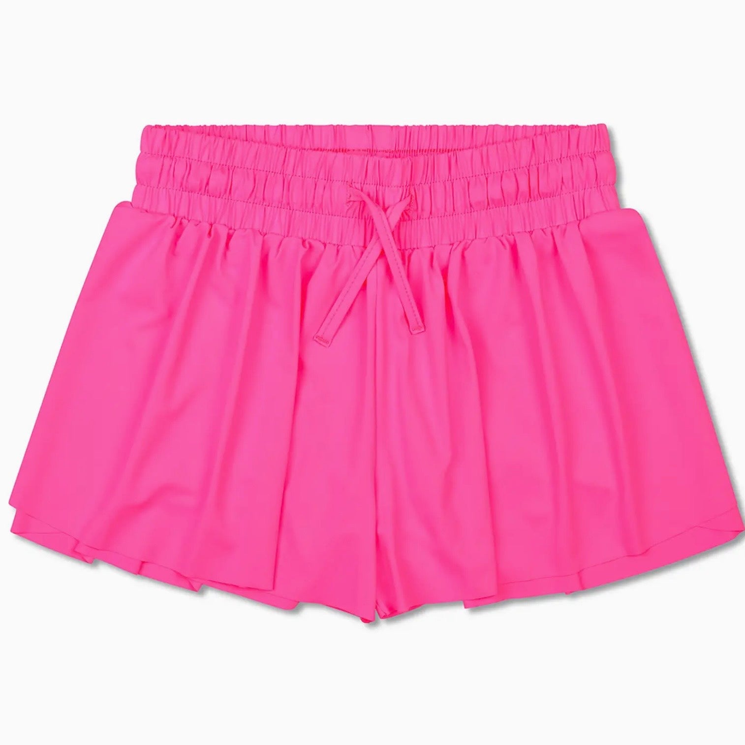 Girl’s Bright Pink Butterfly Short - The Swanky Shack