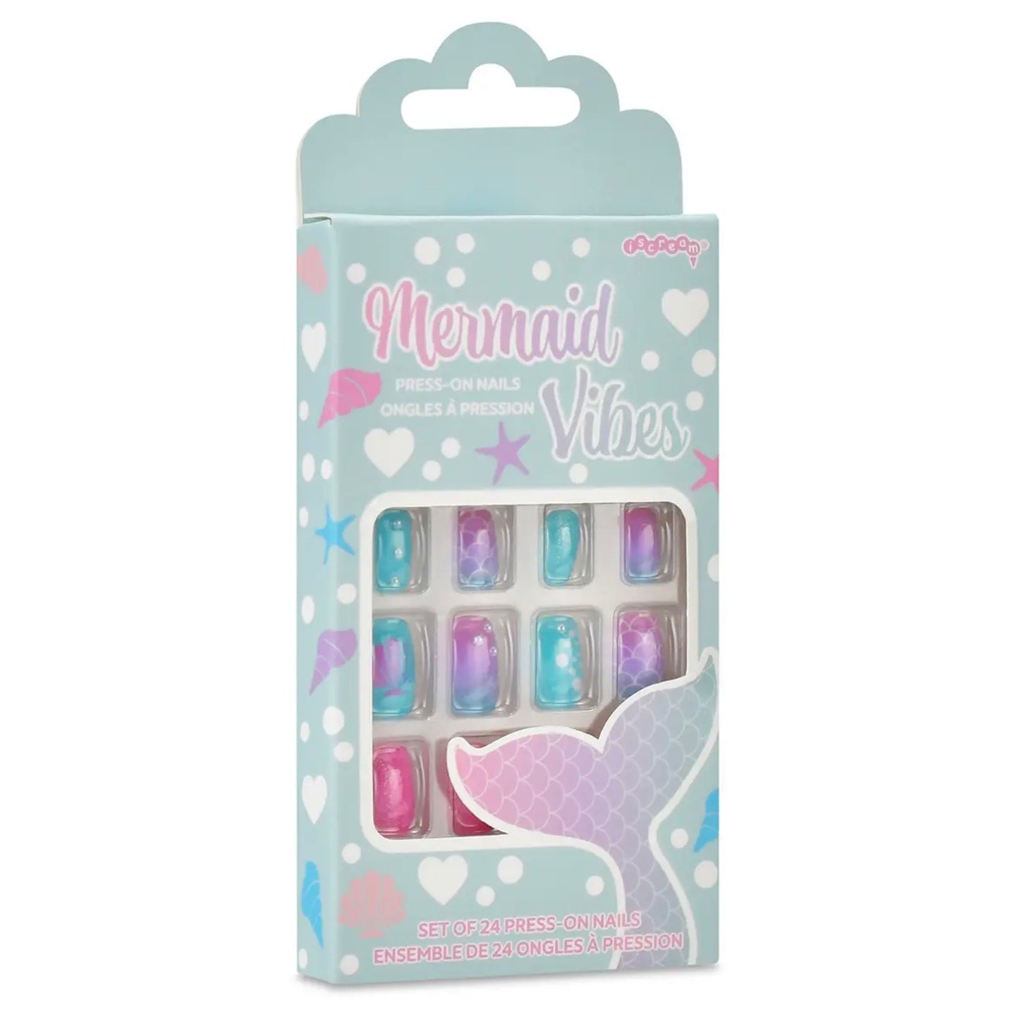 Mermaid Press On Nail Set - The Swanky Shack