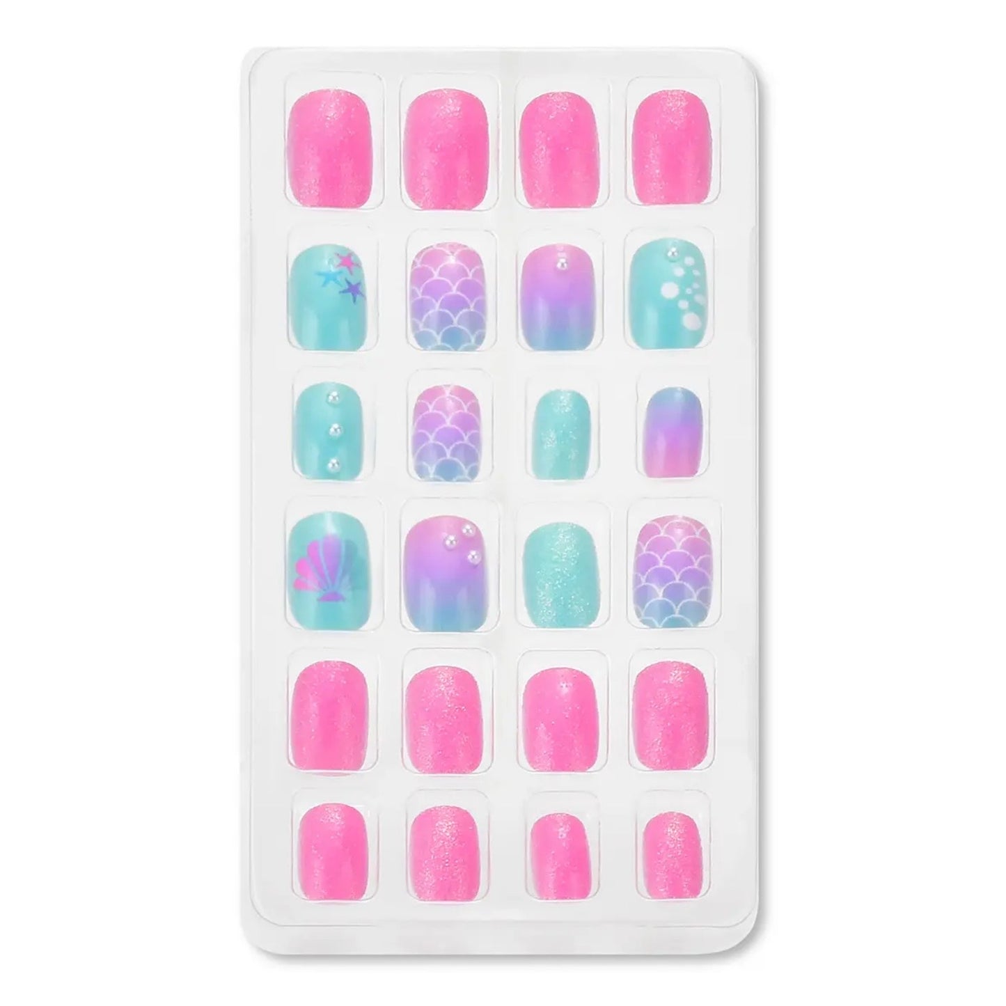 Mermaid Press On Nail Set - The Swanky Shack