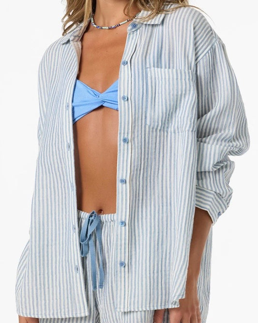 Leni Stripe Shirt - The Swanky Shack