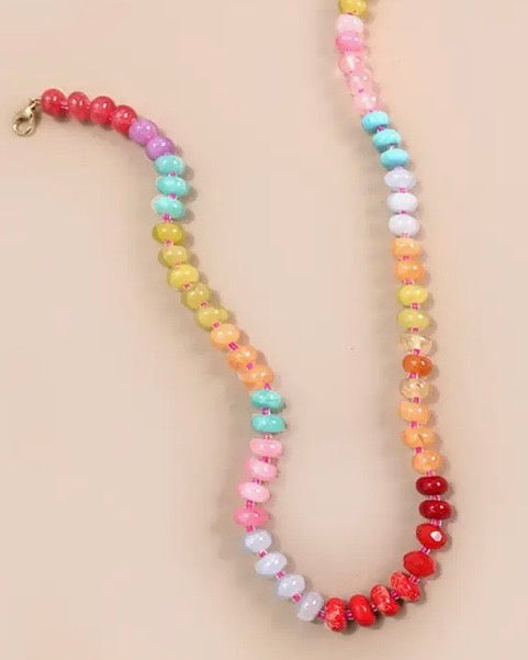 Sunset Stone Necklace