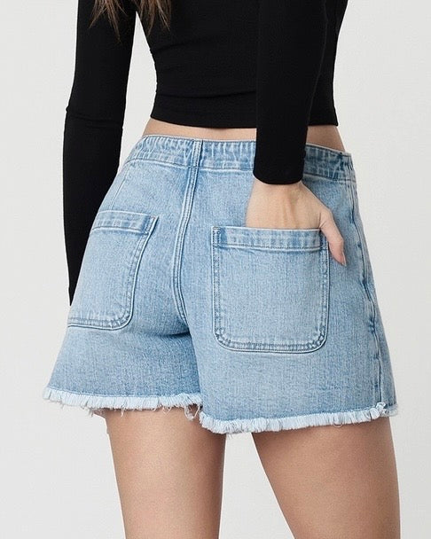 Frayed Wrap Skort - The Swanky Shack