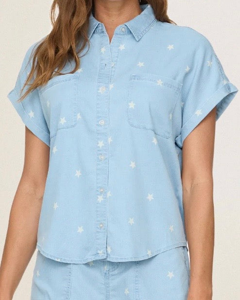 Quincy Star Dolman Shirt - The Swanky Shack