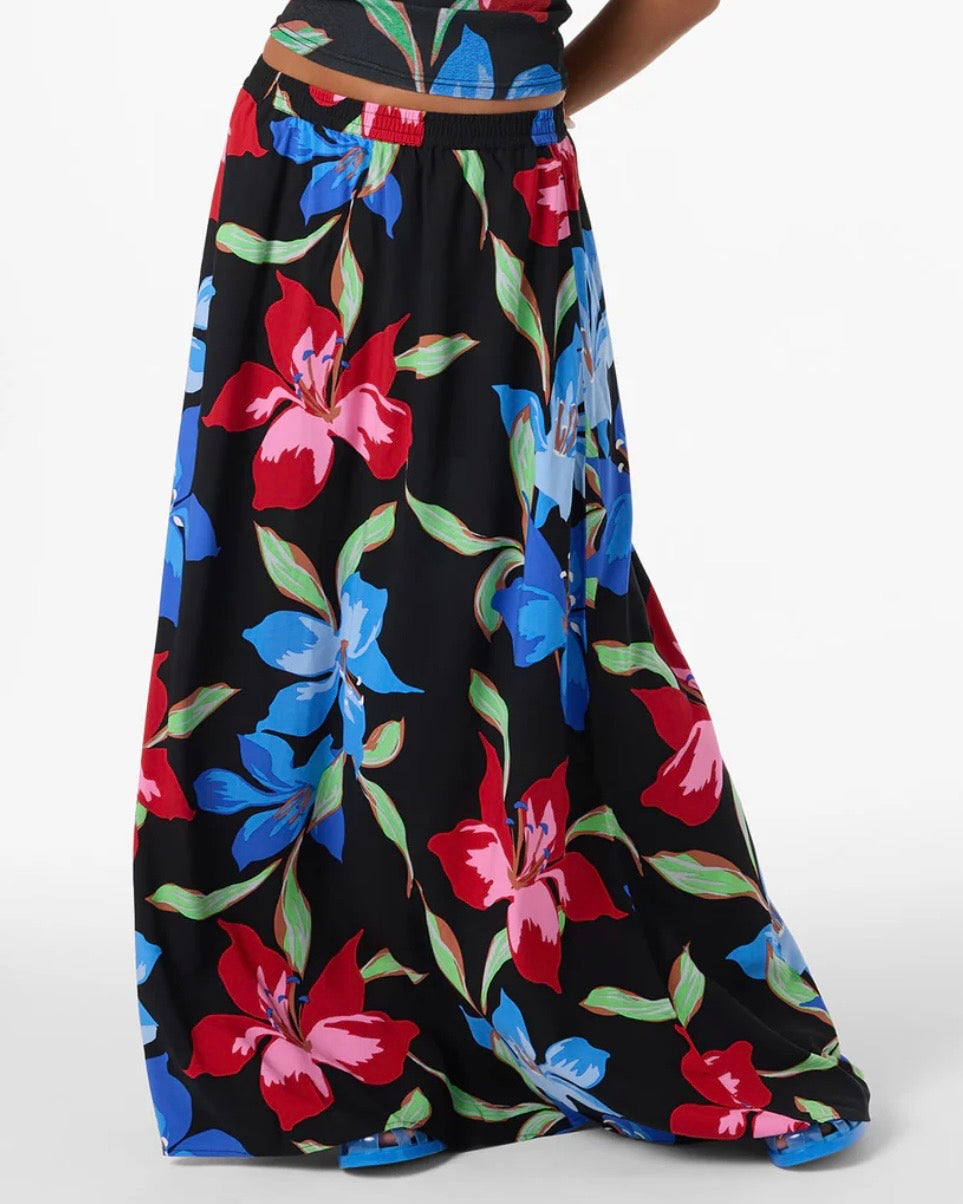 Lindon Floral Skirt - The Swanky Shack