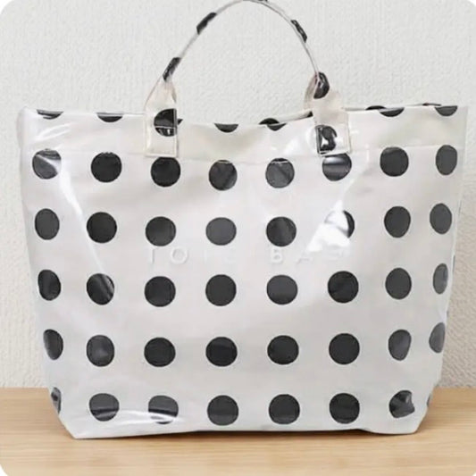 Polka Dot Tote Bag - The Swanky Shack