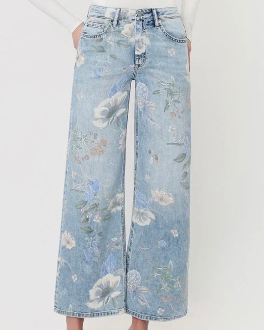 Floral Jean