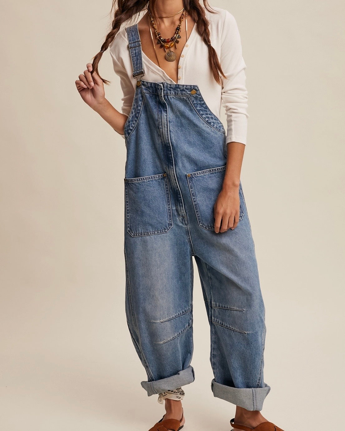 Zip Barrel Overall