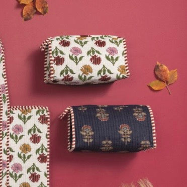 Navy Harvest Cosmetic Case