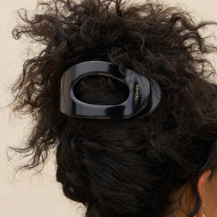 Large Black Flat Cloud Clip - The Swanky Shack