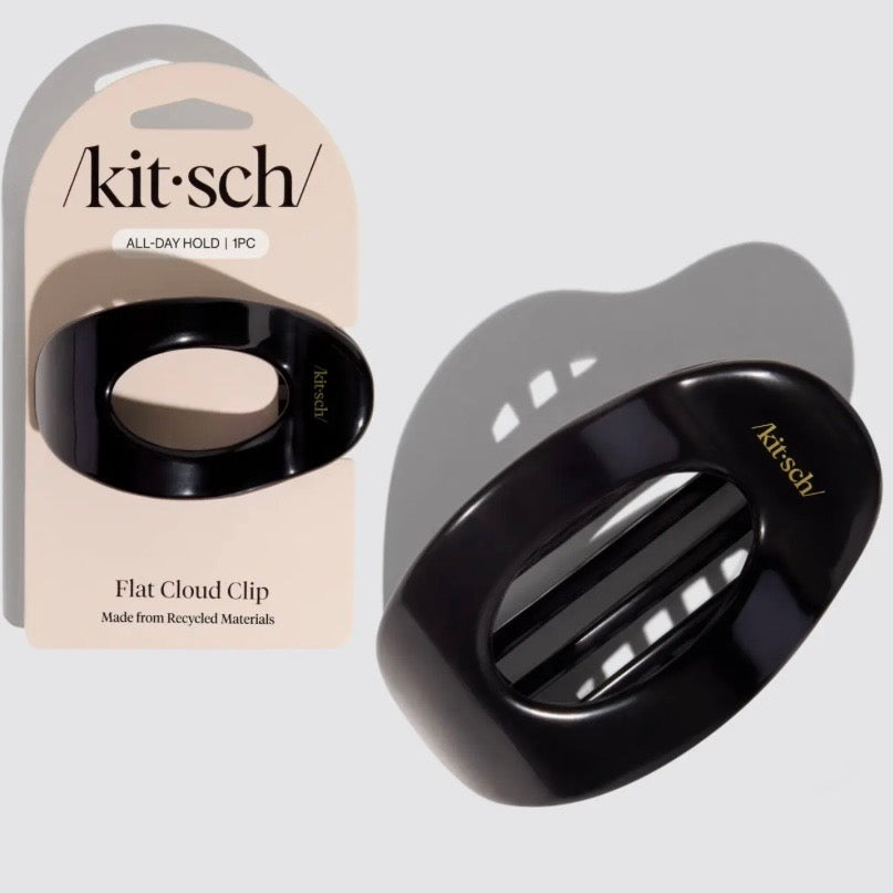 Medium Black Flat Cloud Clip - The Swanky Shack