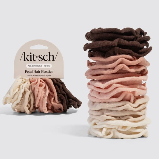 Neutral Petal Hair Elastics