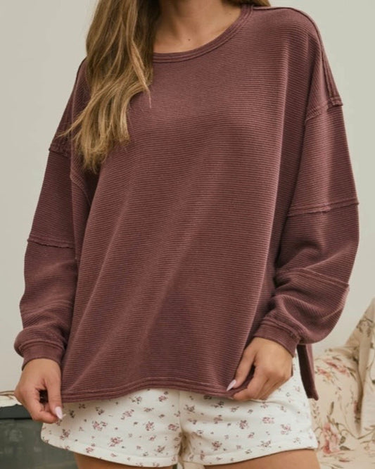 Alex Maroon Top