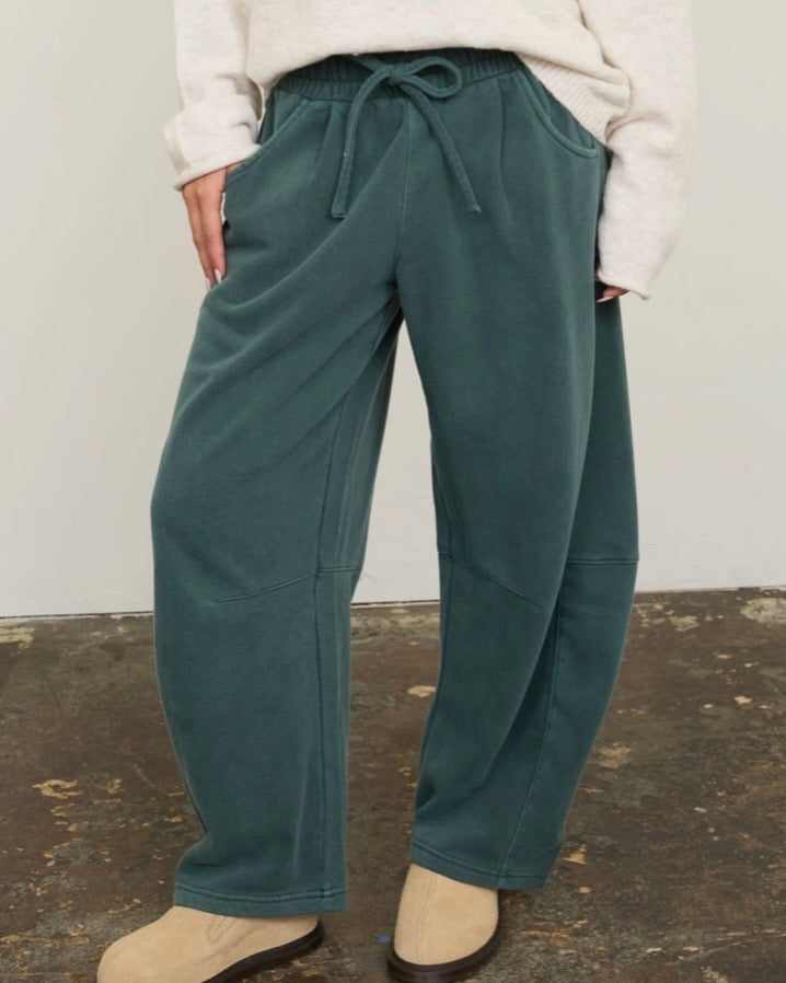 Hunter Green Barrel Sweatpant