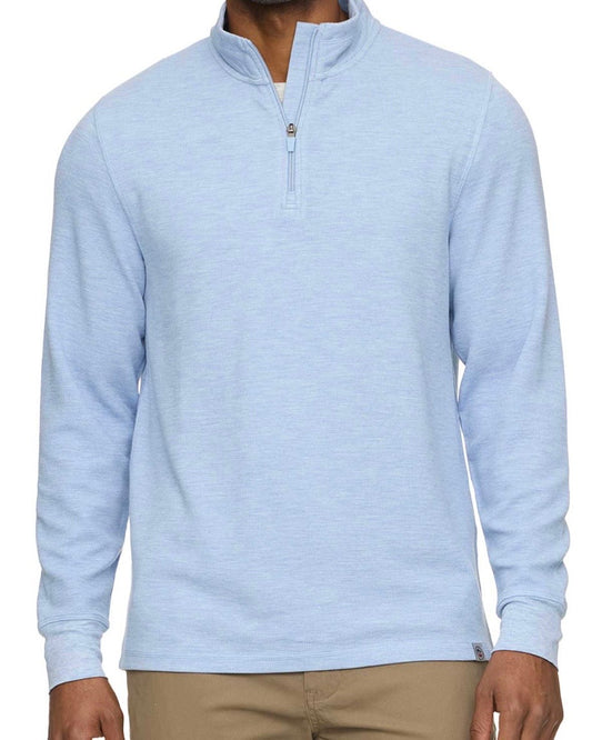 Summit Waffle 1/4 Mock Neck