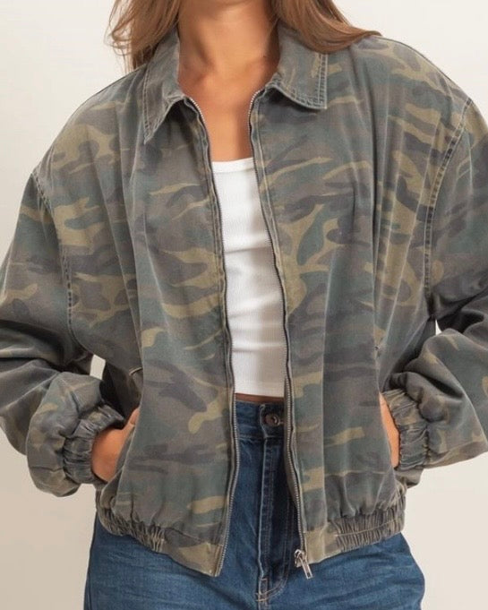 Camo Jacket - The Swanky Shack