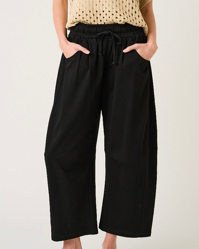 Black Barrel Lounge Pant - The Swanky Shack