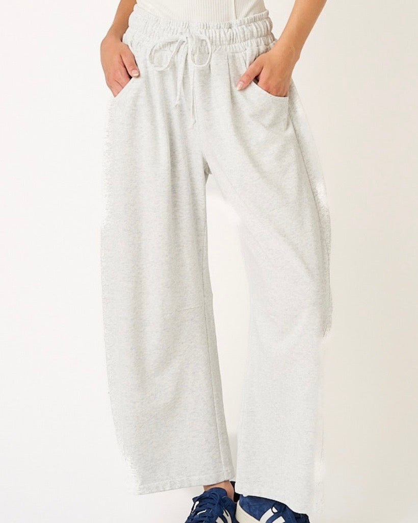 Cloud Mist Barrel Lounge Pant - The Swanky Shack
