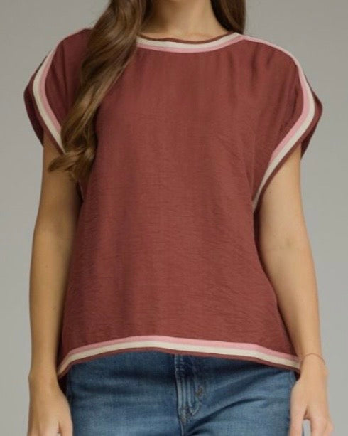 Diana Brick Blouse