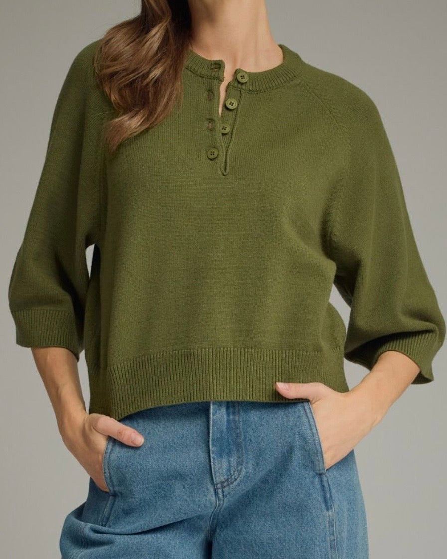 Stella Olive Sweater - The Swanky Shack