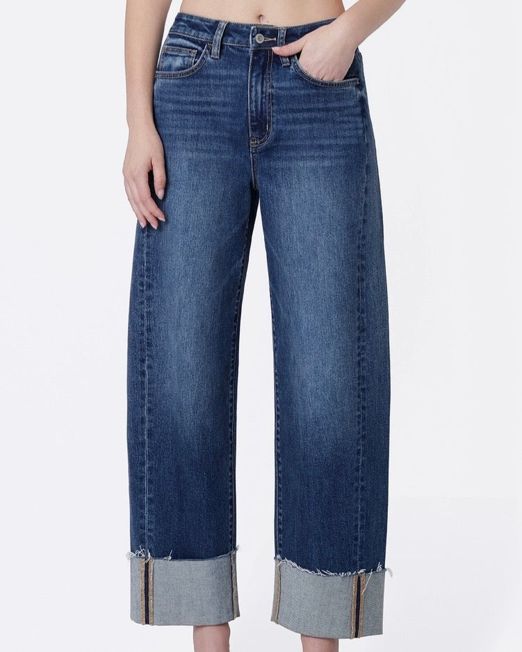 Cuff Barrel Jean